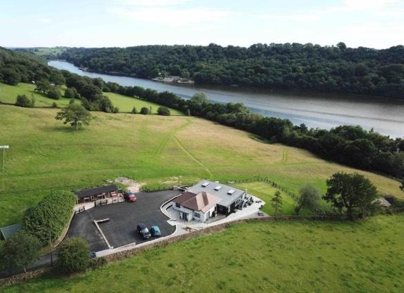 Birds eye view of the Lake Rudyard